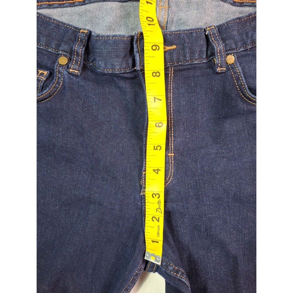 Patagonia Womens Slim Fit Organic Cotton Denim Jeans Dark Wash Indigo Size 32 - Picture 6 of 12